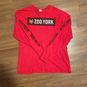Two Long Sleeve Zoo York Shirts